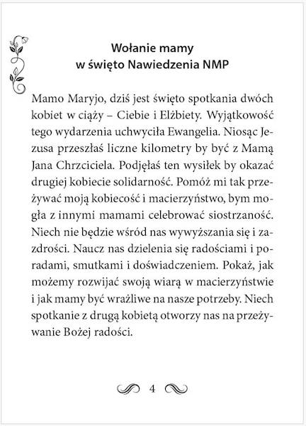 Panie usłysz wołanie mam