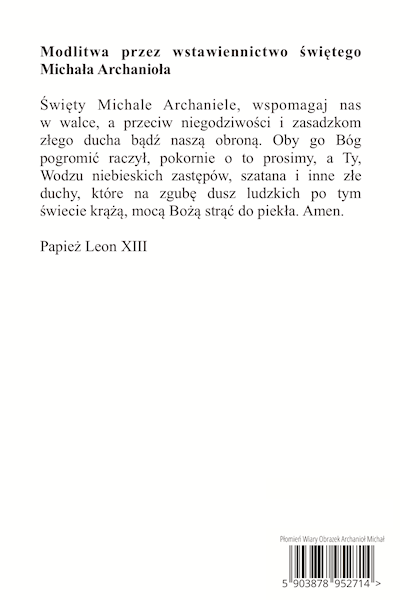 Obrazek Święty Michał Archanioł