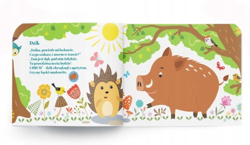 Książka Dźwiękowa - Co słychać w lesie?