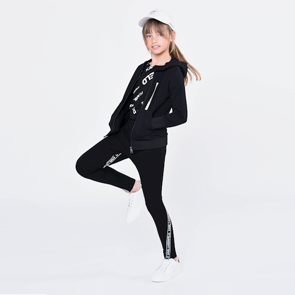 Szal KARL LAGERFELD - 86KW3311 Black 999 - Ceny i opinie