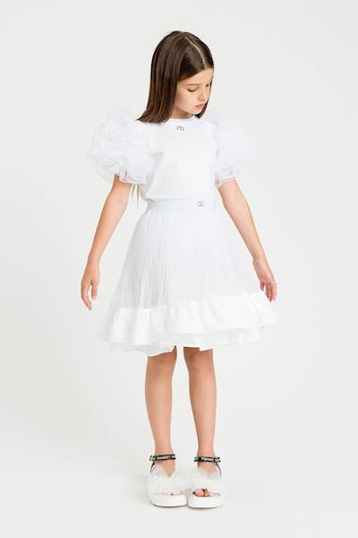 TWINSET Bluzka 231GJ2Q92/104 Biały