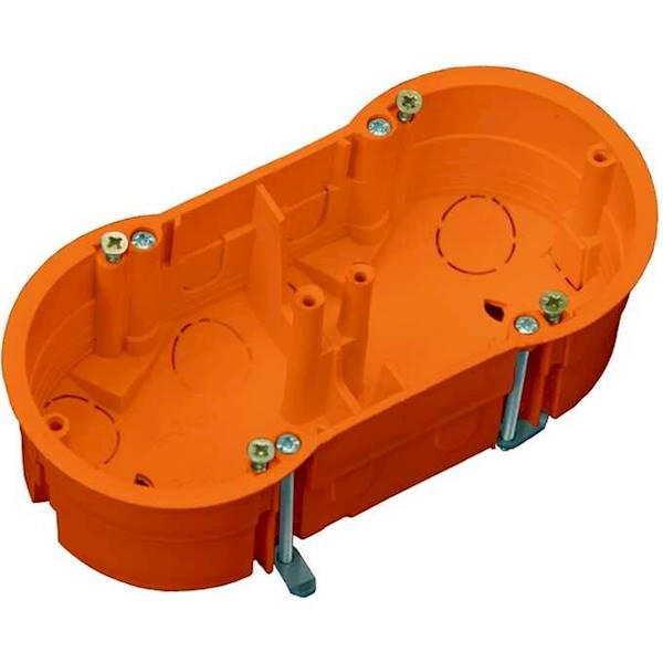 Puszka do płyt gips. PK60x2 płytka podwójna