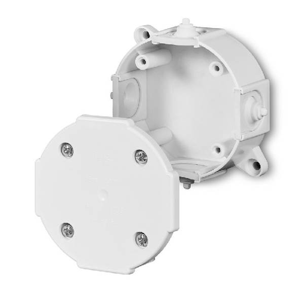 Puszka P0 IP44 bez wkładu  80x80x38mm biała