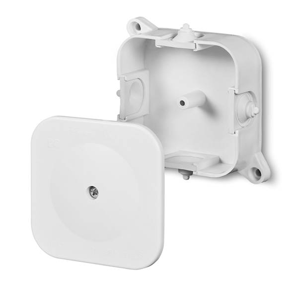 Puszka  86x86x35 IP55 biała EP-Lux