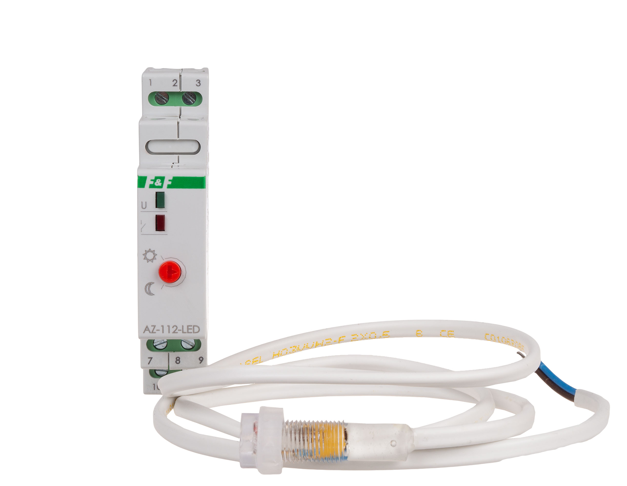 Automat zmierzchowy AZ-112-LED 16A 230V na szynę