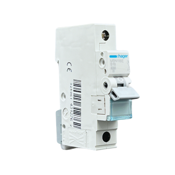 Wyłącznik nadprądowy 1P B 16A 6kA AC MBN116E