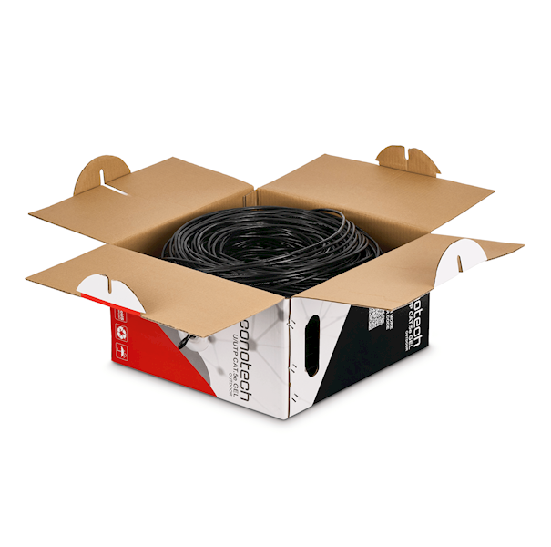 Kabel U/ UTP kat. 5e GEL-PE 305m CANOTECH ziemny żelowany