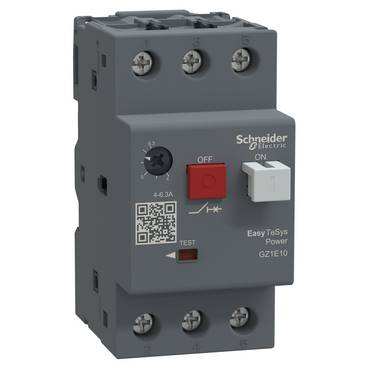 Wyłącznik silnikowy 3P 2,2kW 4-6,3A 