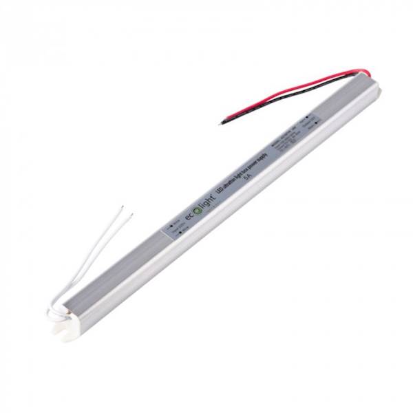 Zasilacz meblowy SLIM 60W 12V 5,0A IP20 310x18x18 EC79776
