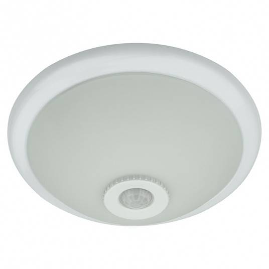 Plafon szklany 2xE27 z czujnikiem PIR EC61071