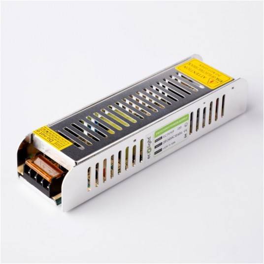 Zasilacz LED 120W 12V 10A IP20 SLIM 188x46x35  EC79769