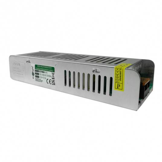 Zasilacz LED 150W 12V 12.5A IP20 SLIM 200x60x40  EC79604