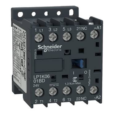 Stycznik LP1K0901BD  9A 3P 24VDC 1r