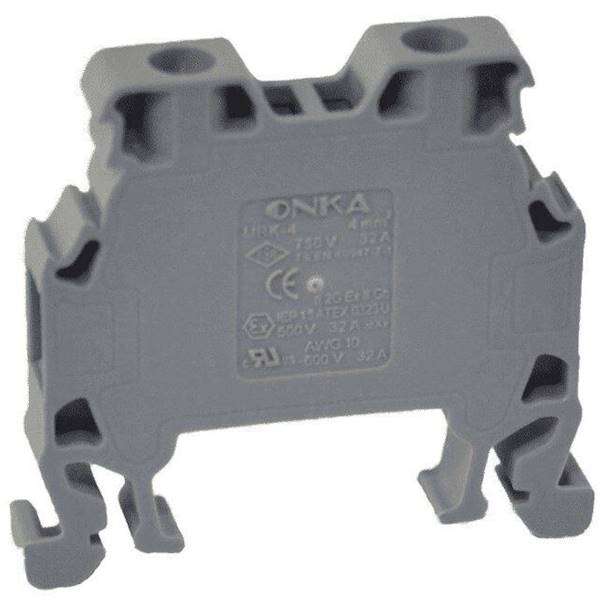 Złączka uniwersalna śrubowa MRK 4mm2 szara