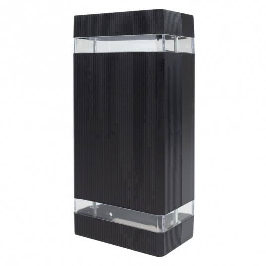 Oprawa elewacyjna OE-6C 2xGU10 CZARNA EC61002