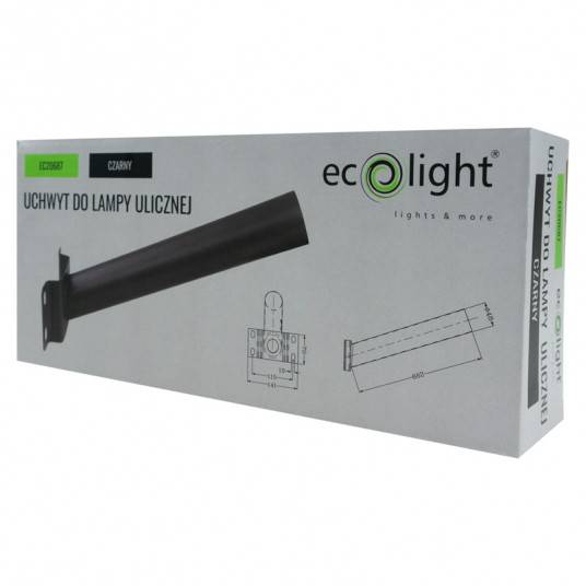 Uchwyt do lampy ulicznej czarny EC20687