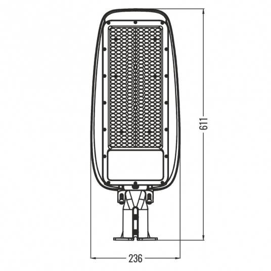 Oprawa lampa uliczna PREMIUM 200W 4000K P65 3 lata gwatancji EC20409