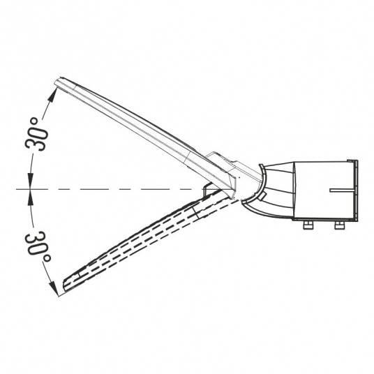 Oprawa lampa uliczna PREMIUM 200W 4000K P65 3 lata gwatancji EC20409