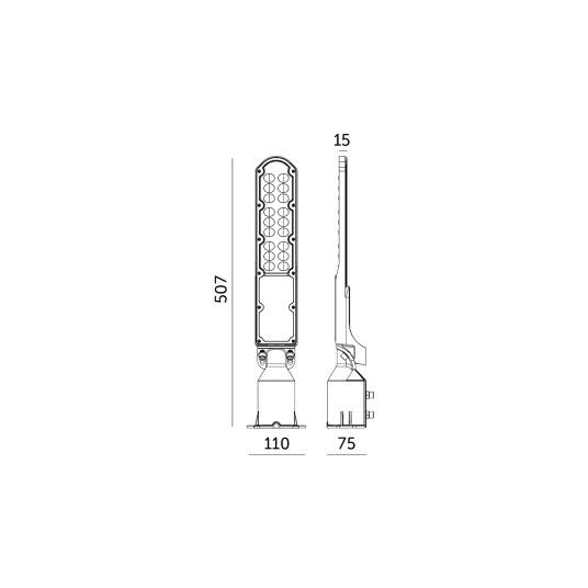 Oprawa drogowa LED CYOTO 50W 4000K LX 001581