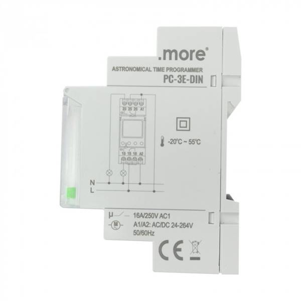 Elektroniczny Programator Astronomiczny PC-3E-DIN M20356