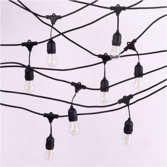 Girlanda solarna LED 10m +10xG45 E27 0,3W 2700K EC20088