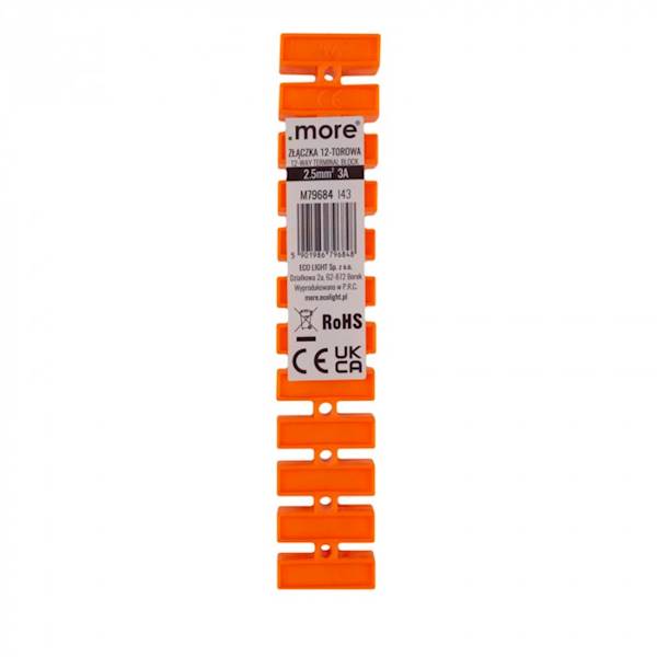 Złączka 12 torowa 2,5mm 3A M79684