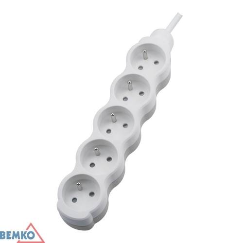 Przedłużacz New 5xGN230V 2P+Z 1,5mm x 3m