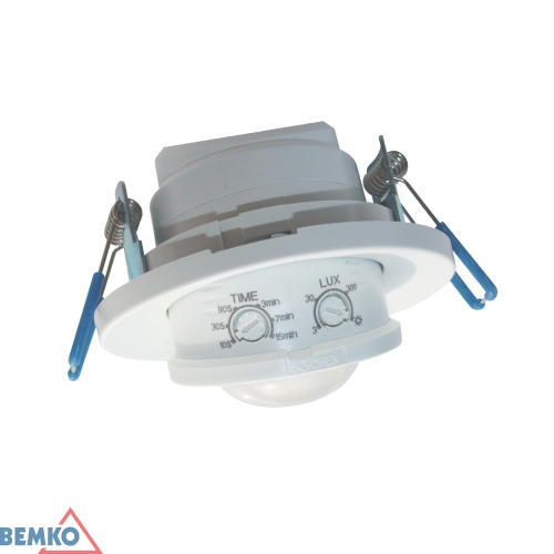 Czujnik ruchu 800W 360* biały p/t