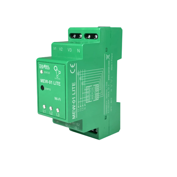 Supla Monitor energii elektrycznej MEW-01 LITE Wi-Fi 3F+N
