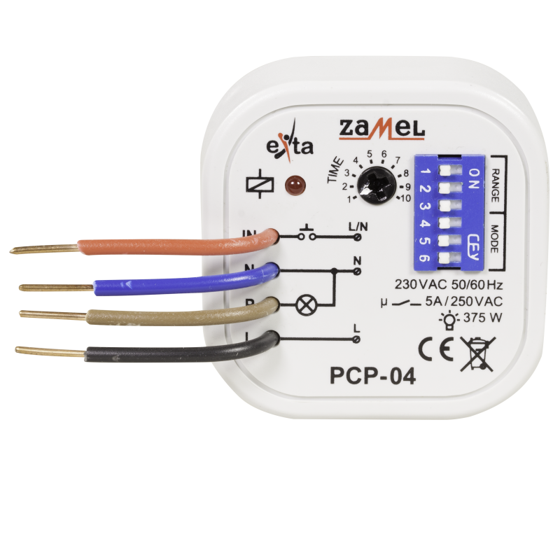 Przekaźnik czasowy 240V AC PCP-04