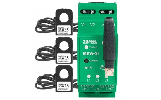 Monitor energii elektrycznej MEW-01