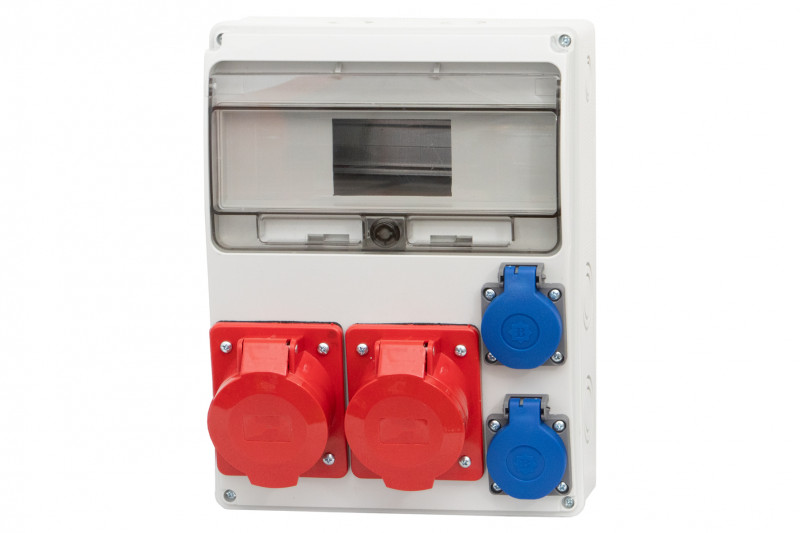 Rozdzielnica LAGO 11M 16A/5 32A/5 2x230V