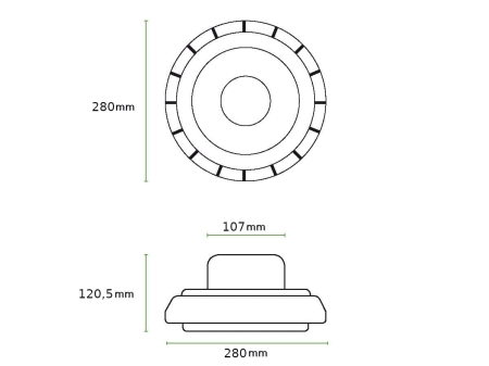 Lampa Przemysłowa LED High Bay UFO 150W 4000K 30000lm IP65