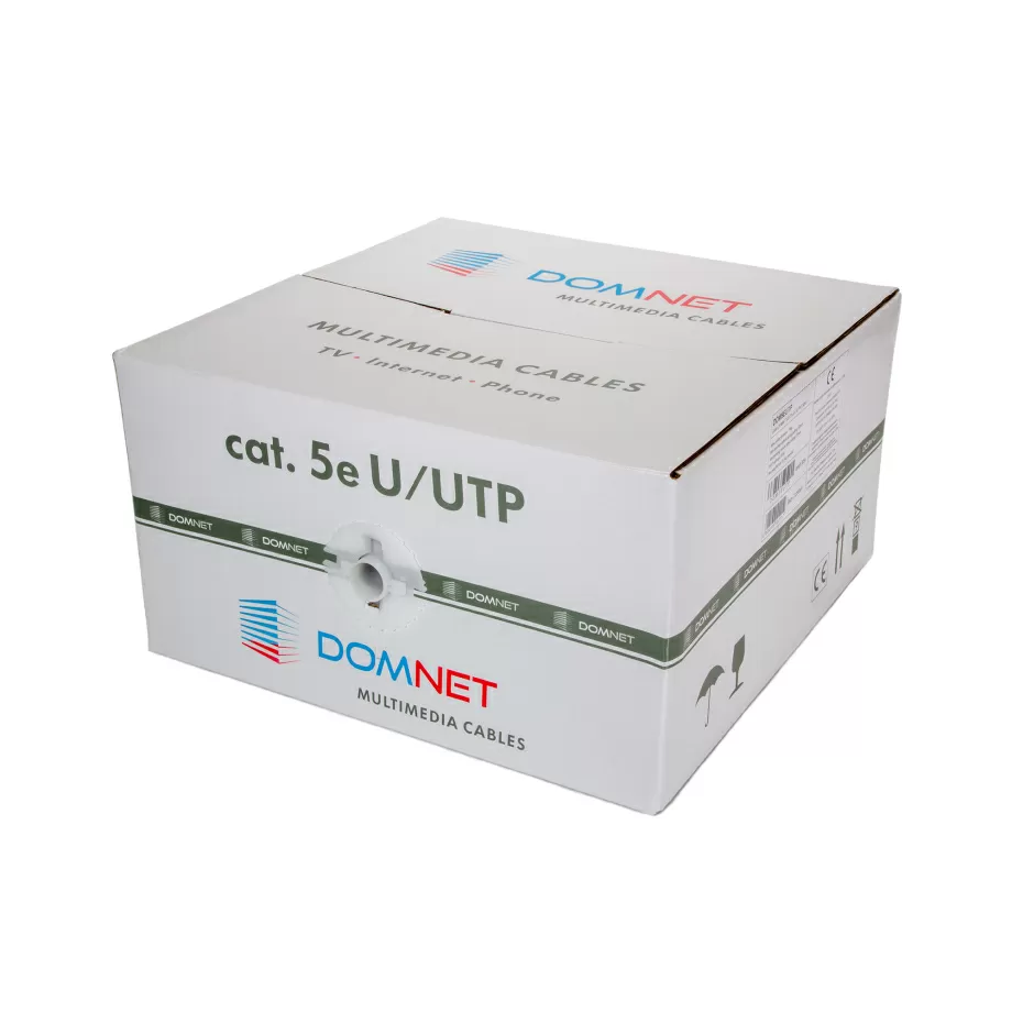 Kabel DOMNET U/UTP kat. 5e  PVC 305m