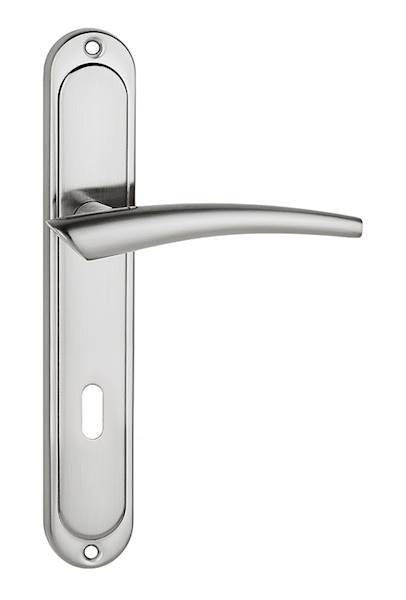 Klamka Idea 72 Nikiel Szczotkowany Klucz ZI7KN