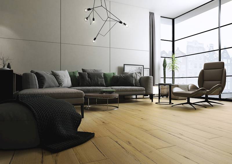 Podłoga EHL 106 Dąb Rosario AC4/8mm V4 Smart XL