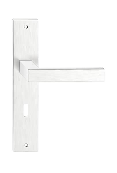 Klamka Topaz 72 Stal Nierdzewna Klucz STK7K