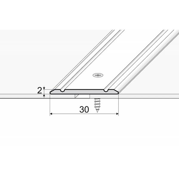 Listwa A02 Srebro 93cm