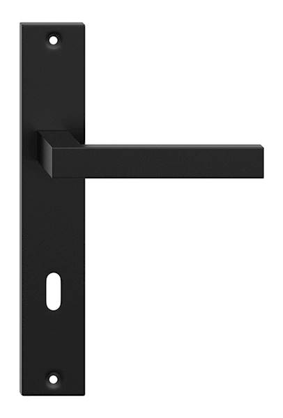 Klamka Qubik 72 czarny klucz VQ7KCZ