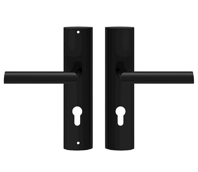 Klamka Miro czarny prawa VMICZP