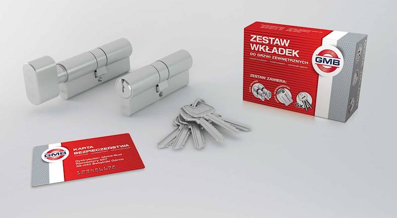 Zestaw wkładek GMB ZN40/30 nikiel