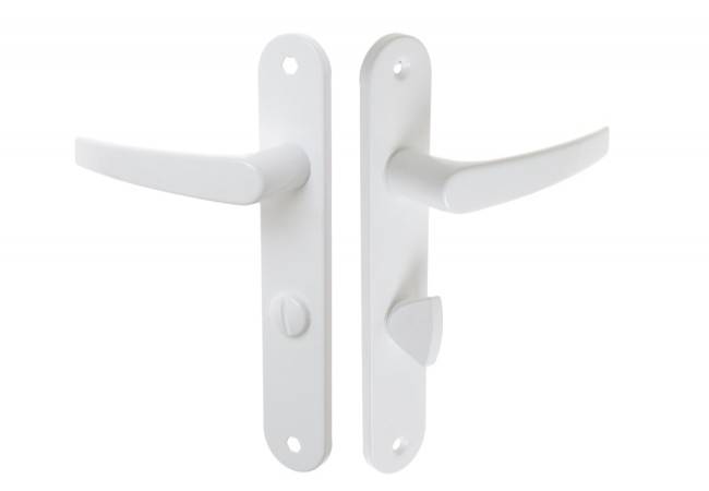 Klamka Metro 72 Biały WC