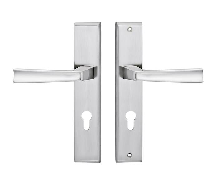 Klamka Maja 72 Nikiel szczotkowany prawa VM7NP