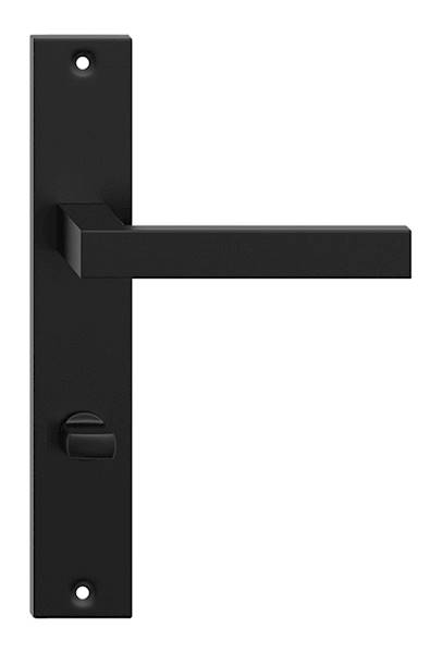 Klamka Qubik 90 czarny WC VQ9WCZ