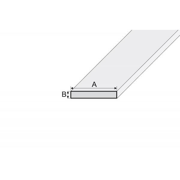 Listwa B02 Anoda srebro 200cm