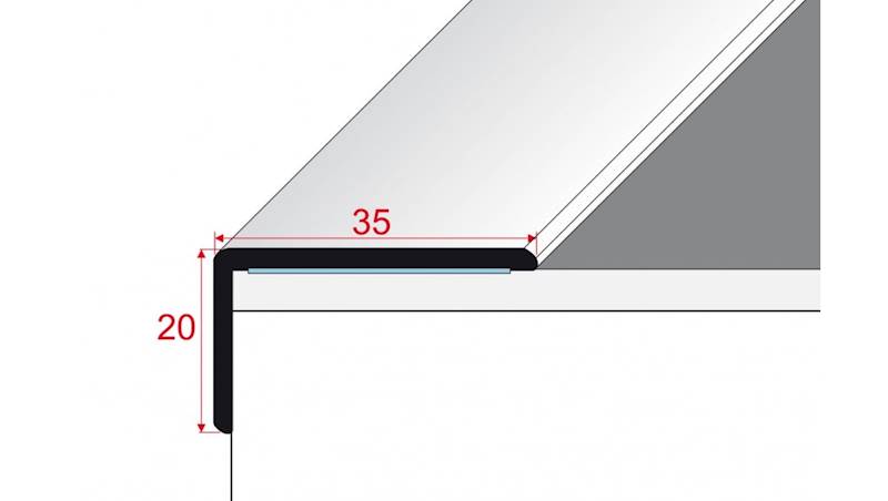 Listwa E33 Dąb Jasny 100cm 