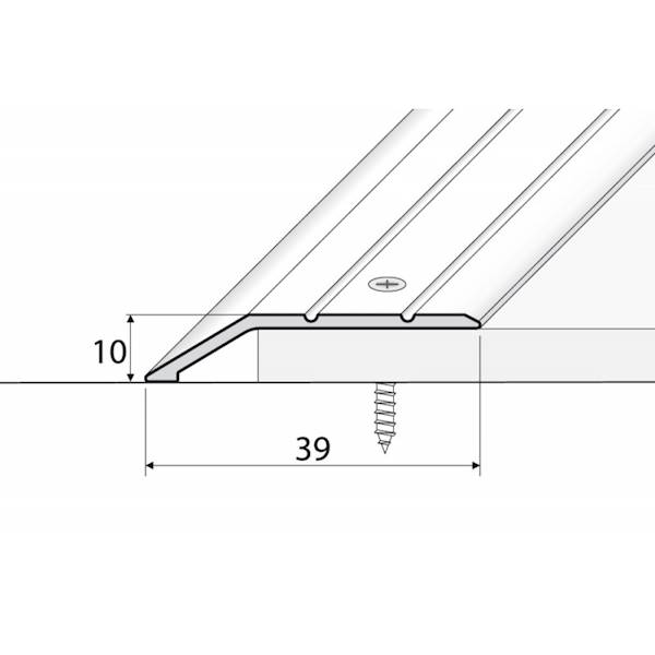 Listwa A11 anoda czarny 90cm