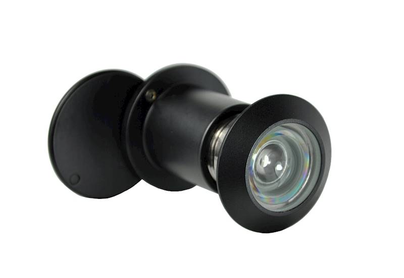 Wizjer drzwiowy 27mm 60-90mm czarny WD6CZ