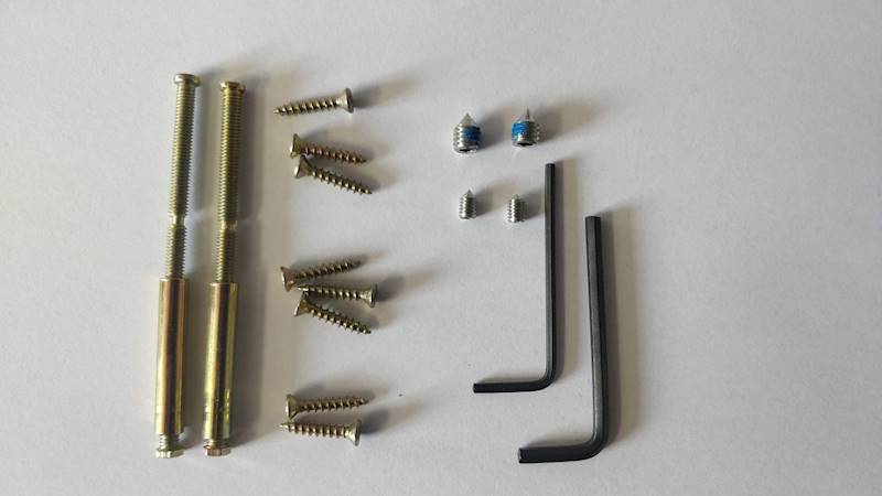 Zestaw śrub montażowych VDS do klamek/rozet FIT 49-0287