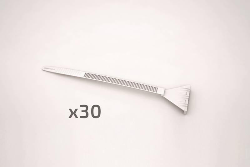 System do montażu listew przypodłogowych paski 